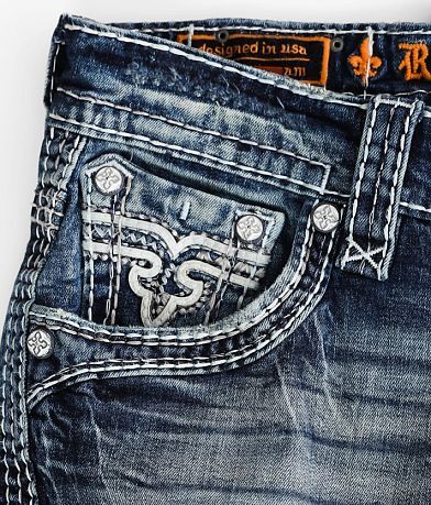 Rock Revival Bisque Slim Straight Stretch Jean misc detail 1 view