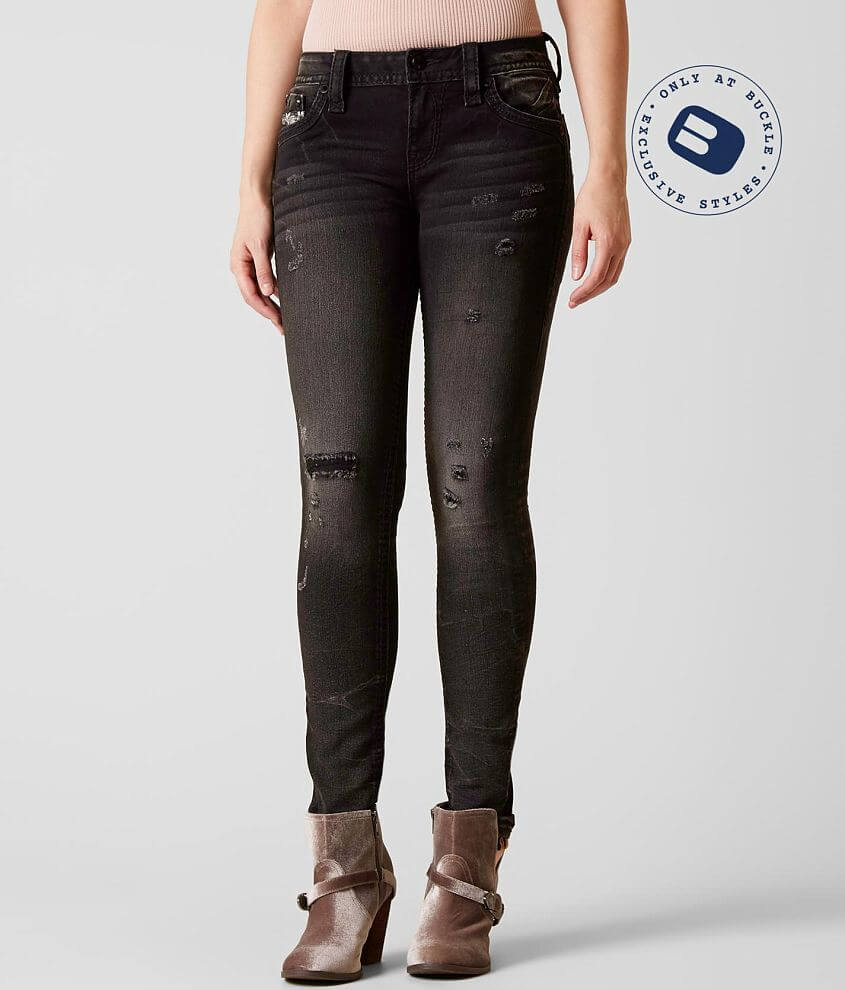 Rock Revival Beliss Mid-Rise Skinny Stretch Jean front view