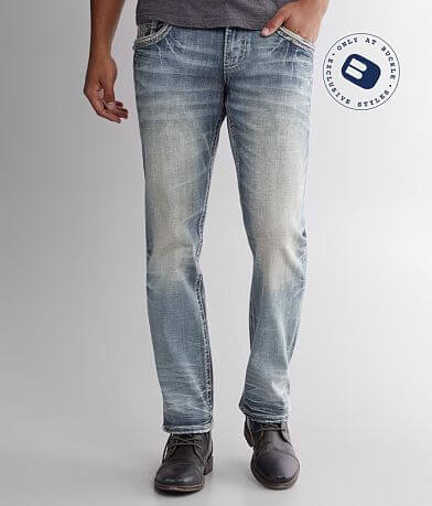 relaxed fit men rock revival jeans
