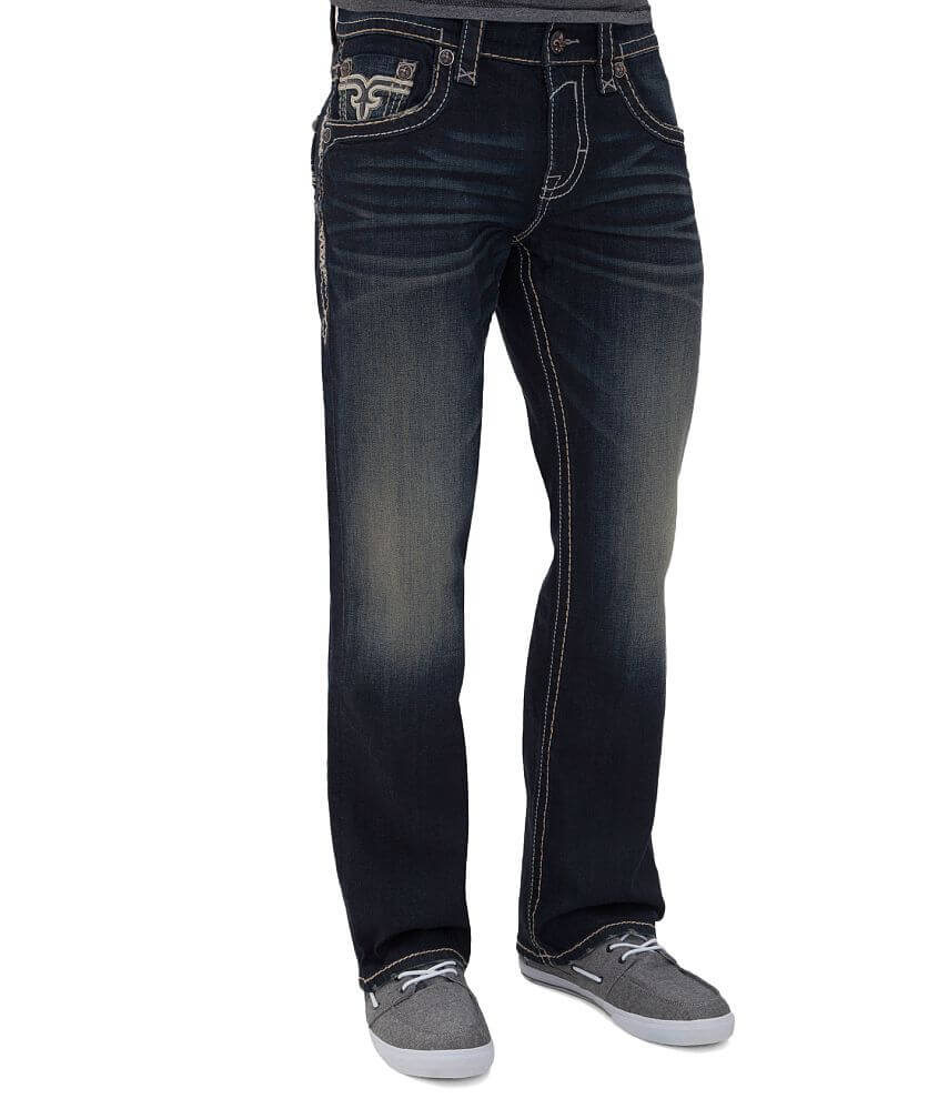 Rock Revival Arran Relaxed Straight Jean front view