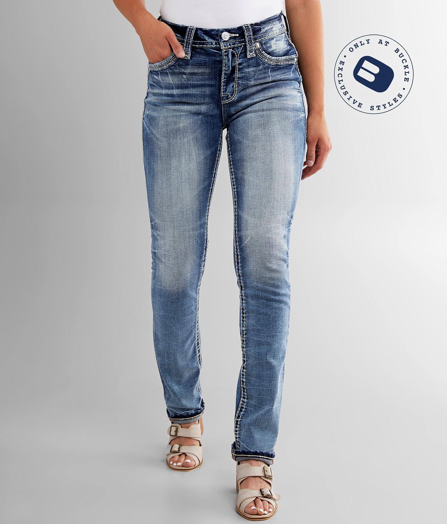 high waisted rock revival jeans