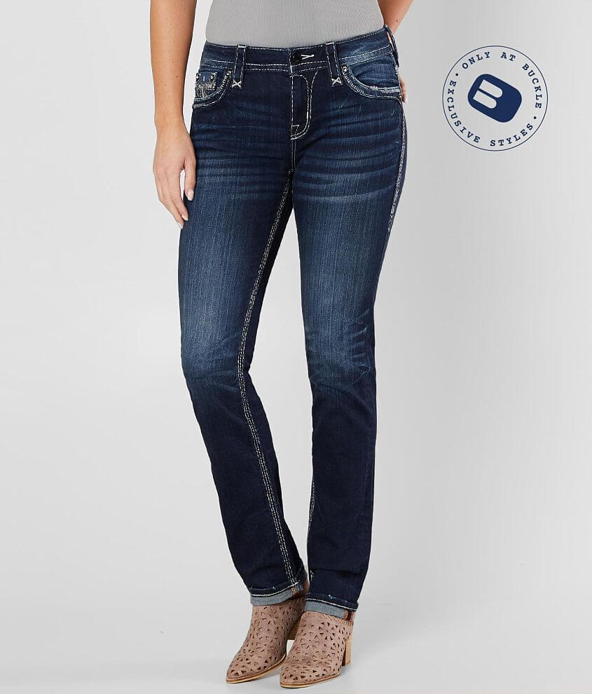 Rock Revival Henna Easy Straight Stretch Jean front view