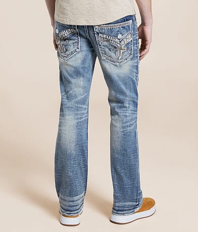 Rock Revival Ryloe Slim Boot Stretch Jean back view