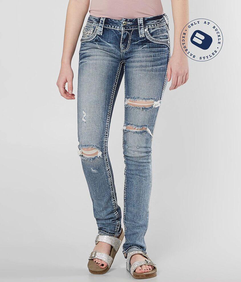 Rock Revival Mertie Straight Stretch Jean front view