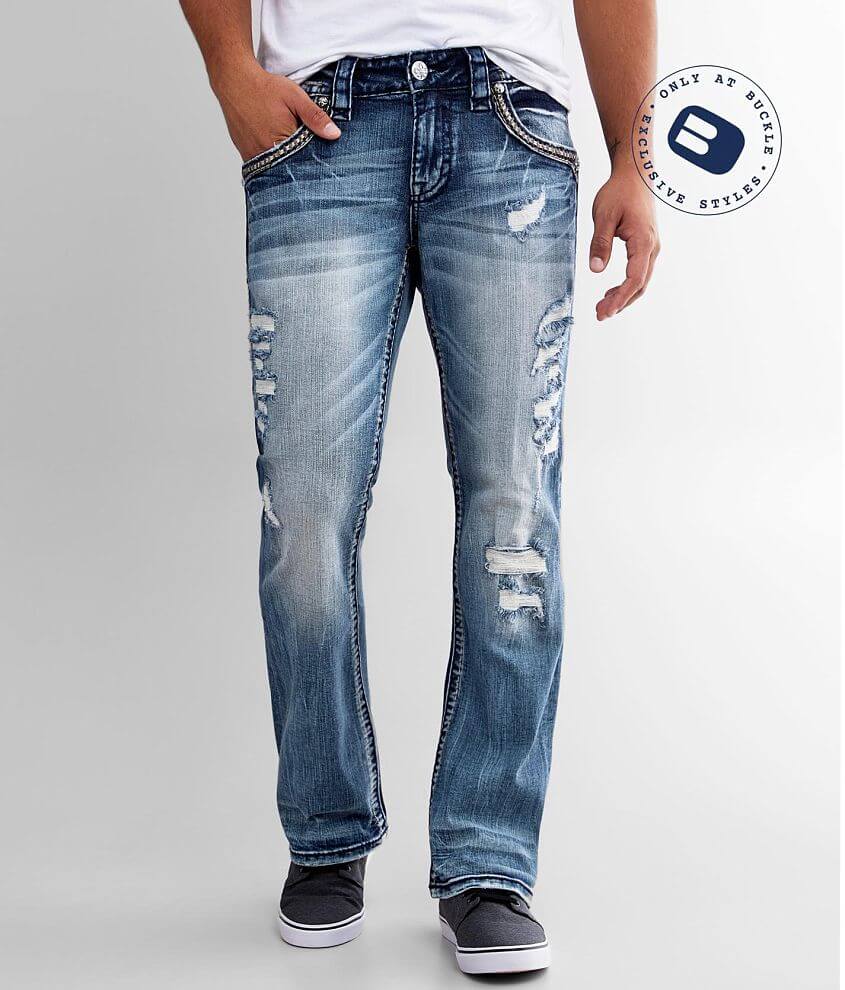 Rock Revival Ridley Slim Boot Stretch Jean front view