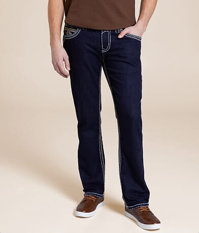 Rock Revival Isaiah Straight Stretch Jean front view