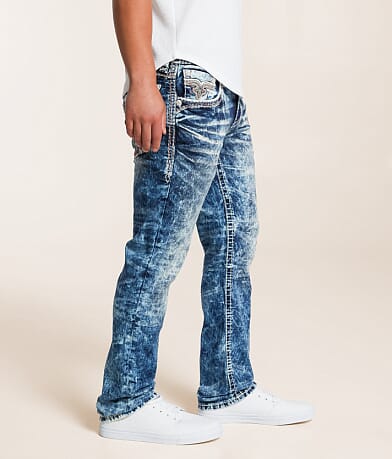 Rock Revival Jim Straight Stretch Jean full right side view