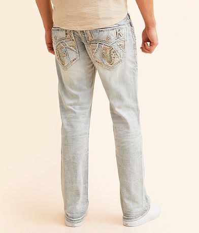 Rock Revival Maurice Straight Stretch Jean BACK