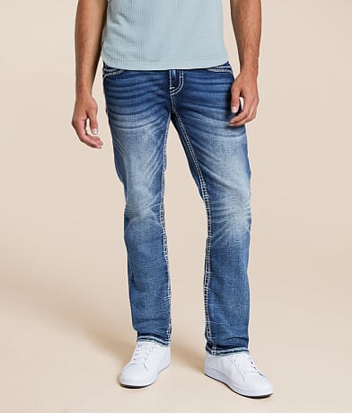 Rock Revival Johnnie Alternative Straight Stretch Jean front view