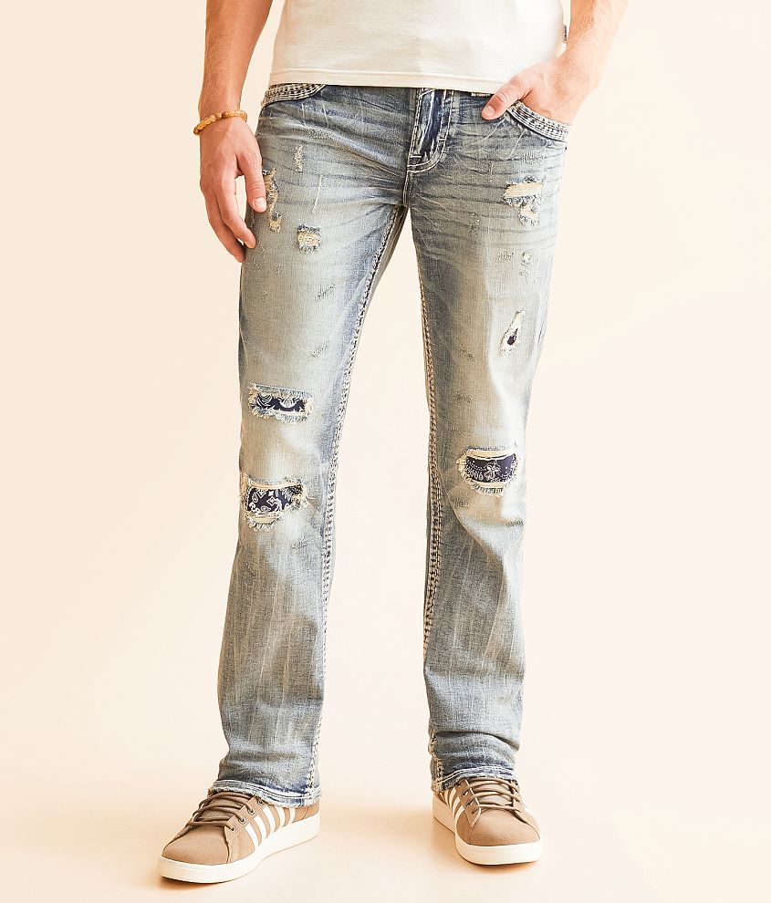 Rock Revival Weslee Straight Stretch Jean