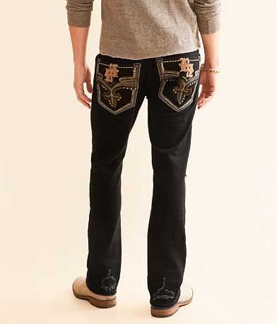 Rock Revival Baran Straight Stretch Jean back view