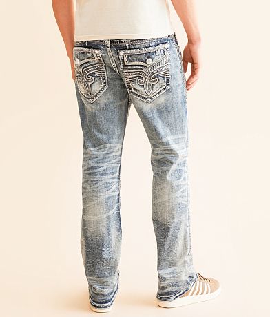 Rock Revival Leonel Straight Stretch Jean back view
