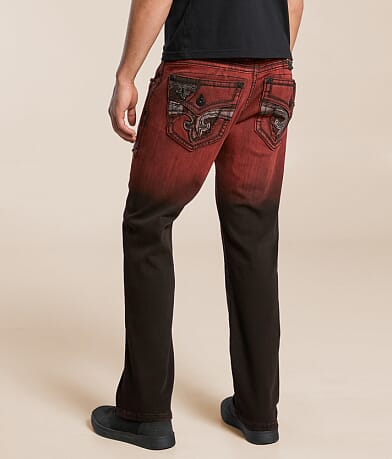 Rock Revival Philippe Straight Stretch Jean BACK