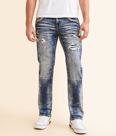 Rock Revival Waden Straight Stretch Jean front view
