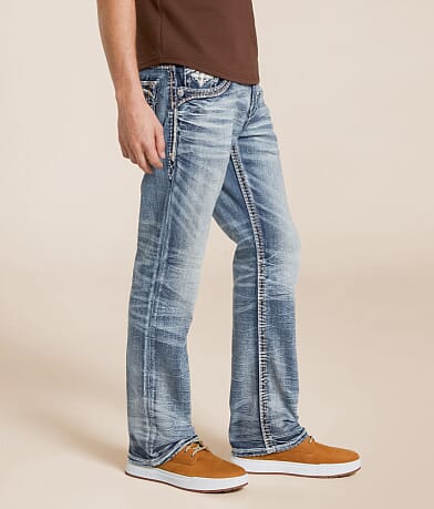 Rock Revival Kellan Boot Stretch Jean full left side view