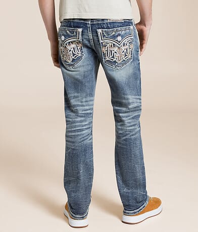 Rock Revival Darryl Straight Stretch Jean back view