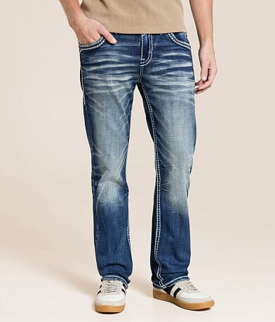 Rock Revival Shane Straight Stretch Jean front view