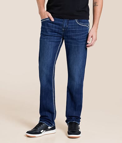 Rock Revival Heath Alternative Straight Stretch Jean front view