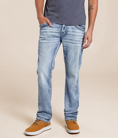 Rock Revival Justice Straight Stretch Jean front view