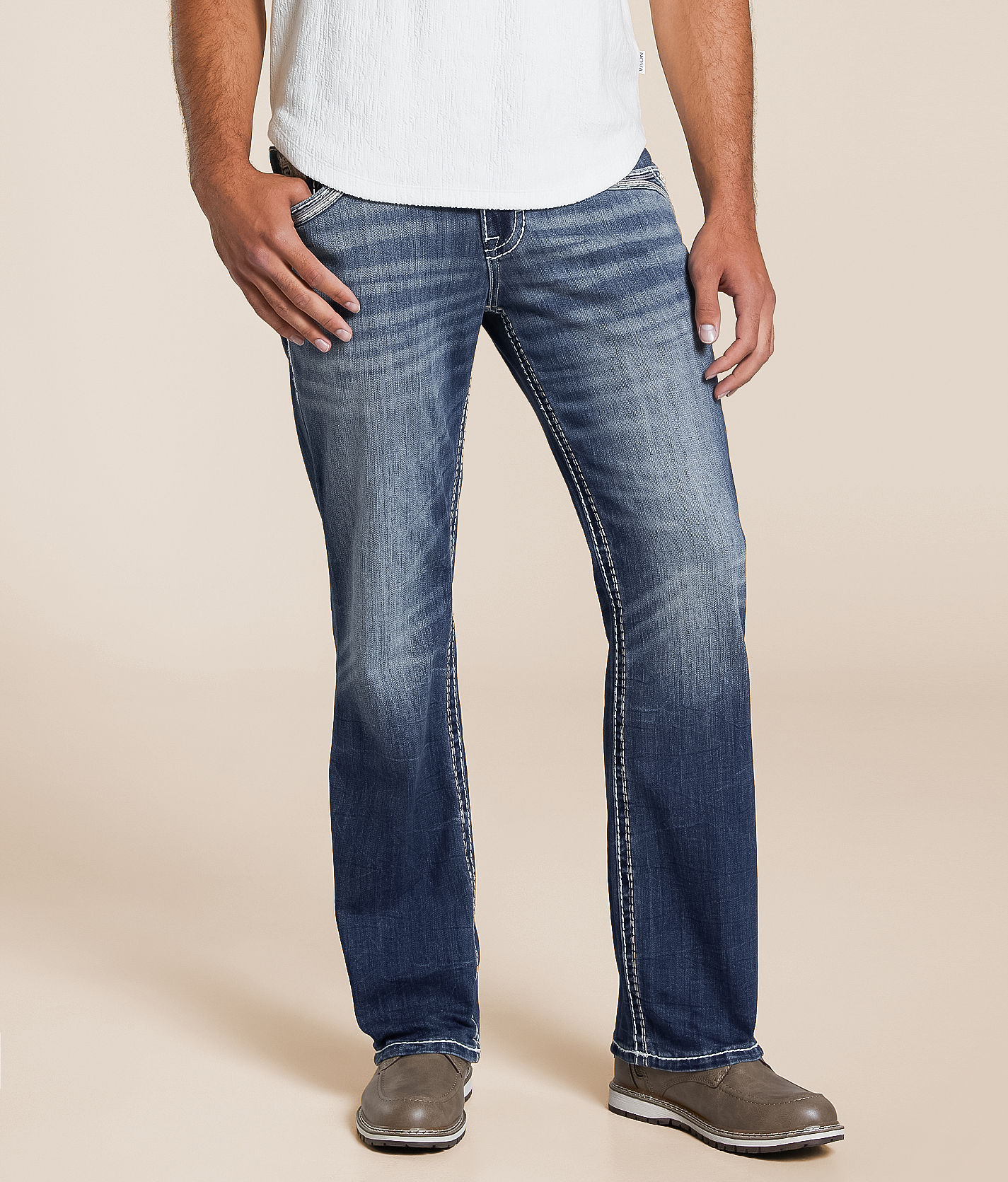 Rock Revival Prescott Boot Stretch Jean - Men's Jeans in Prescott