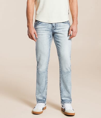 Rock Revival Malachi Slim Straight Stretch Jean front view