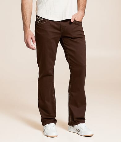 Men's Brown Pants | Buckle