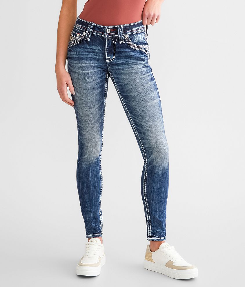 Rock Revival Abilene Mid-Rise Ankle Skinny Stretch Jean