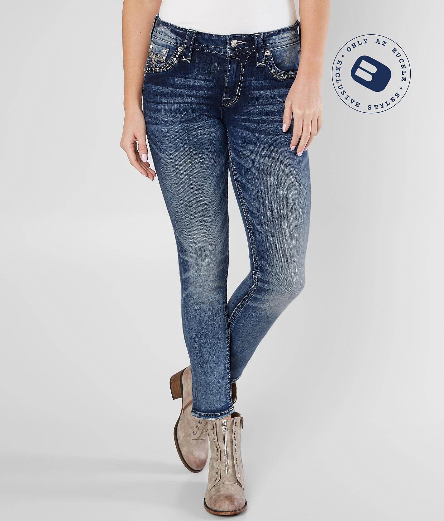 rock revival easy skinny jeans
