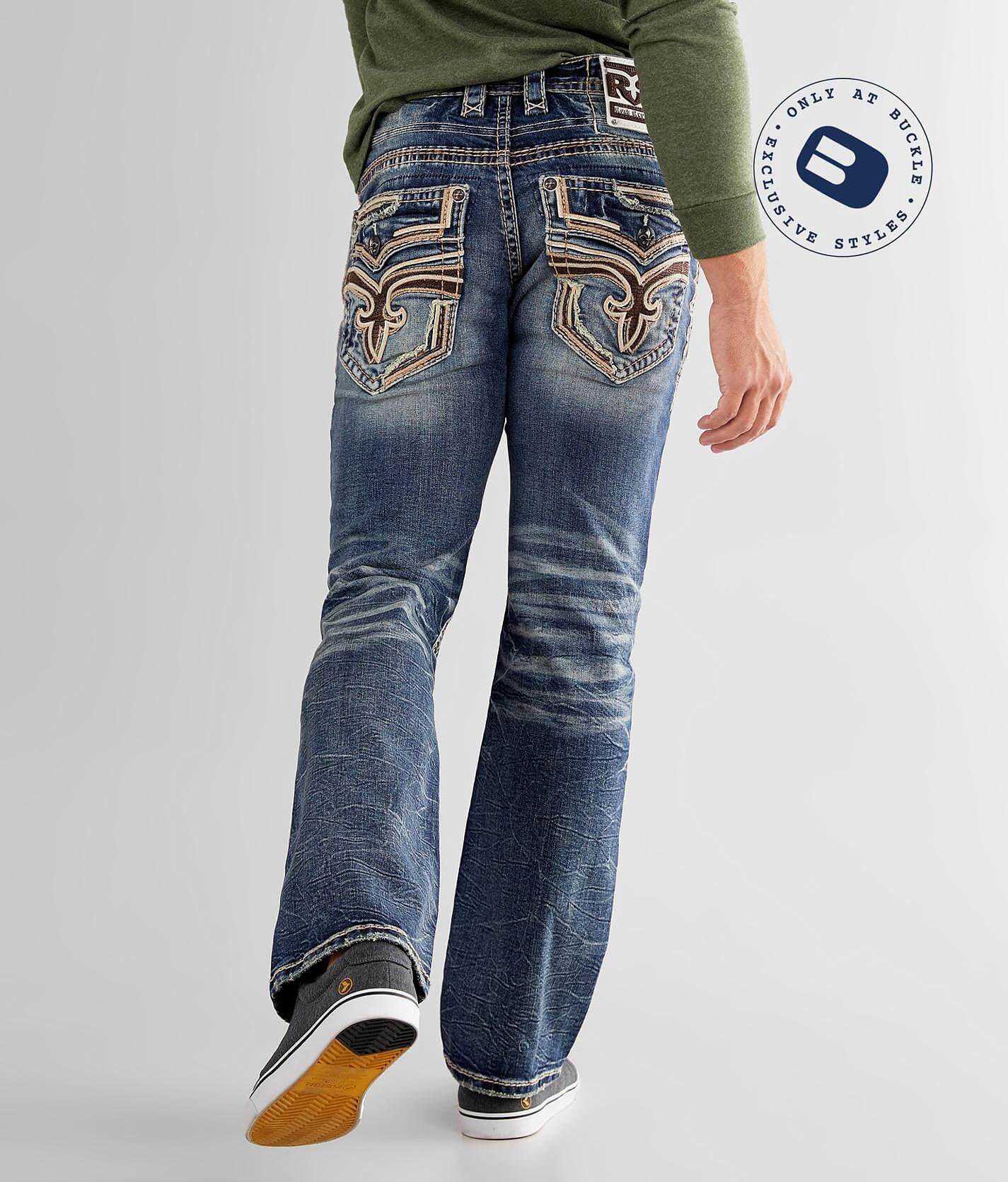 cheap rock revival jeans mens