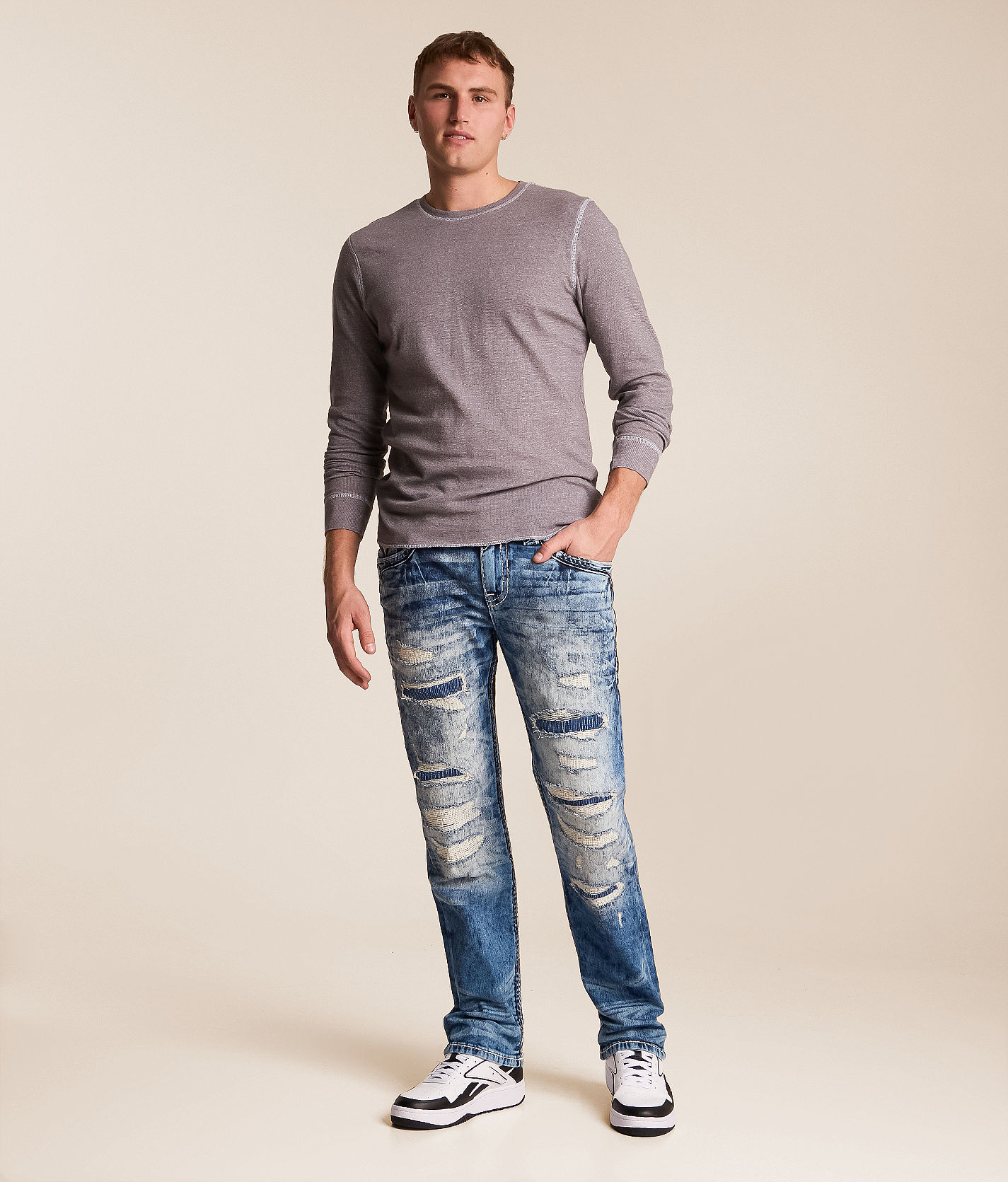 Rock Revival Kylden Straight Stretch Jean - Men's Jeans in Kylden