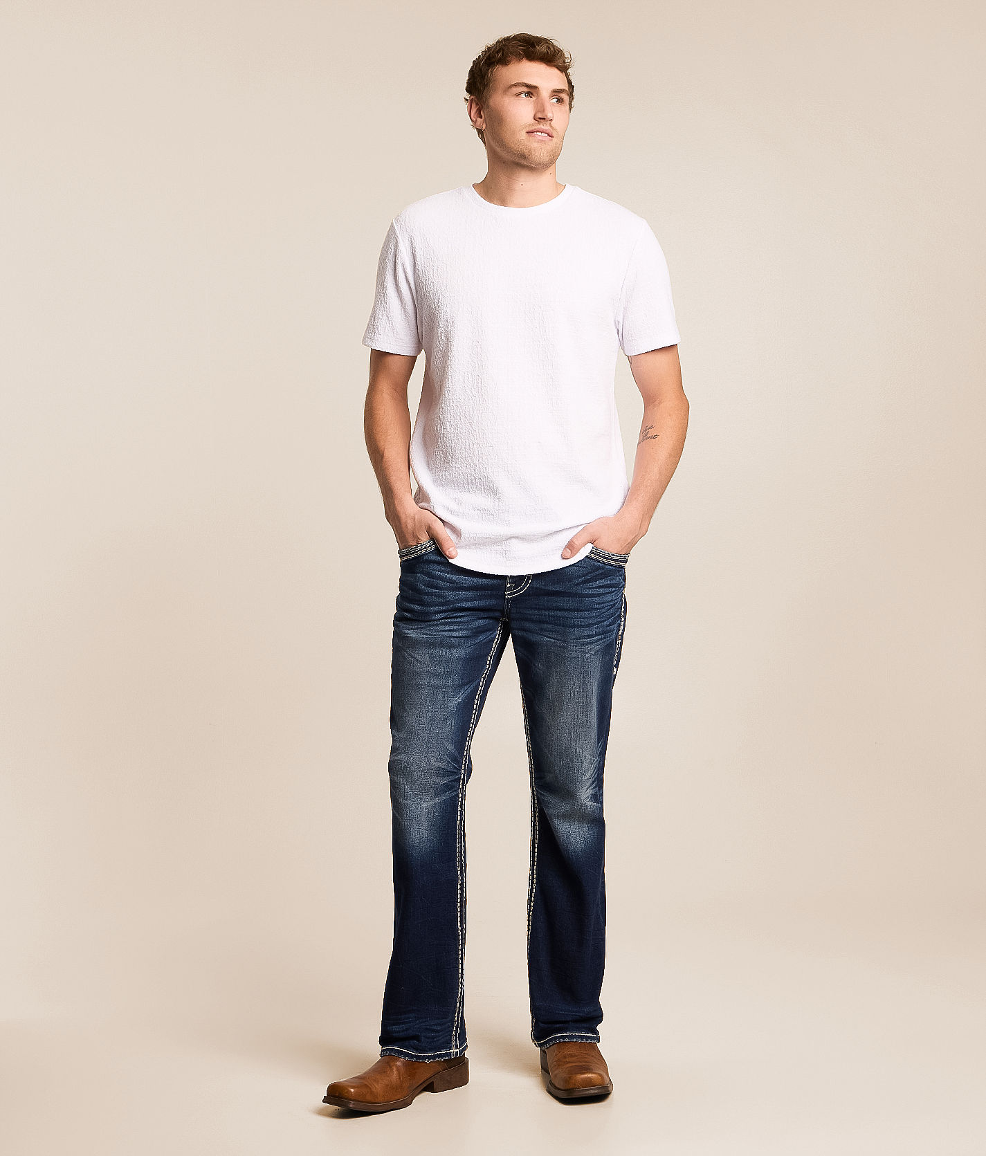 Rock Revival Zayn Boot Stretch Jean - Men's Jeans in Zayn B203