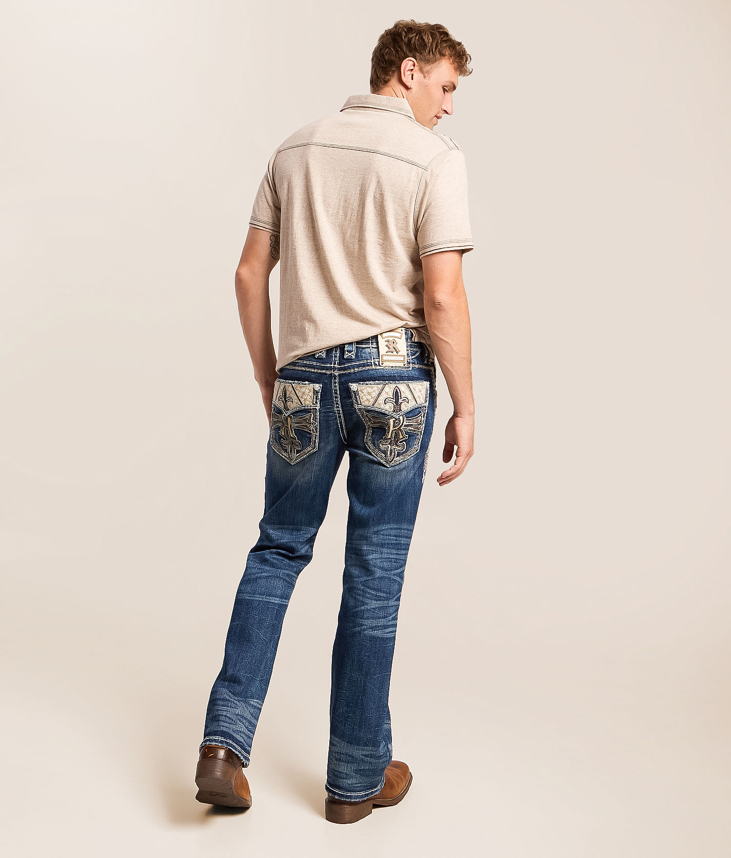 Rock Revival Hendrix Boot Stretch Jean - Men's Jeans in Hendrix