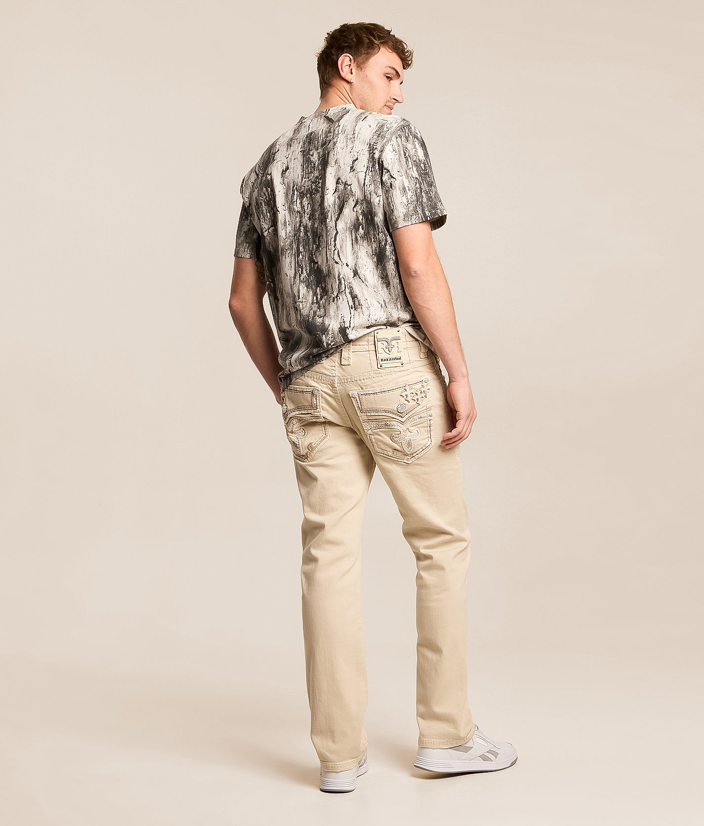 Rock Revival Jett Straight Stretch Pant - Men's Pants in Jett J203