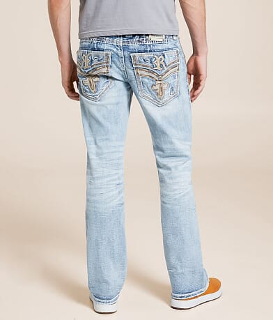 Rock Revival Jedediah Slim Boot Stretch Jean back view