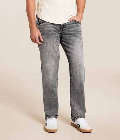 Rock Revival Kazane Relaxed Taper Stretch Jean front view