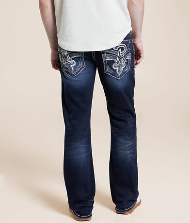 Rock Revival Kazane Slim Boot Stretch Jean back view