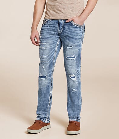 Rock Revival Kaston Slim Straight Stretch Jean front view