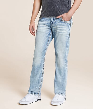 Rock Revival Yates Relaxed Taper Stretch Jean front view