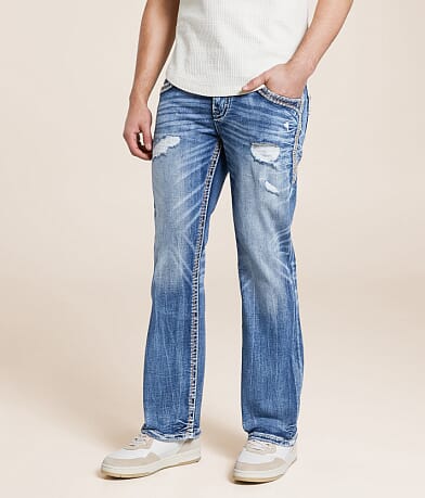 Rock Revival Baylor Slim Boot Stretch Jean front view