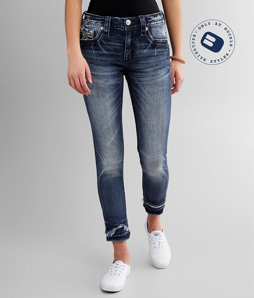 Rock Revival Betty Mid-Rise Ankle Skinny Jean front view