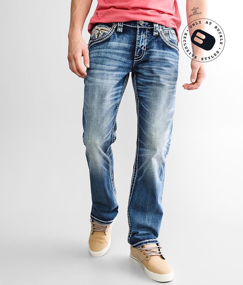 Rock Revival Tanner Relaxed Taper Stretch Jean front view
