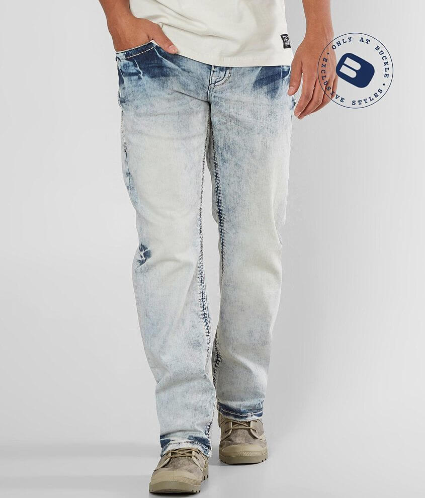 Rock Revival Dudley Relaxed Straight 17 Jean front view