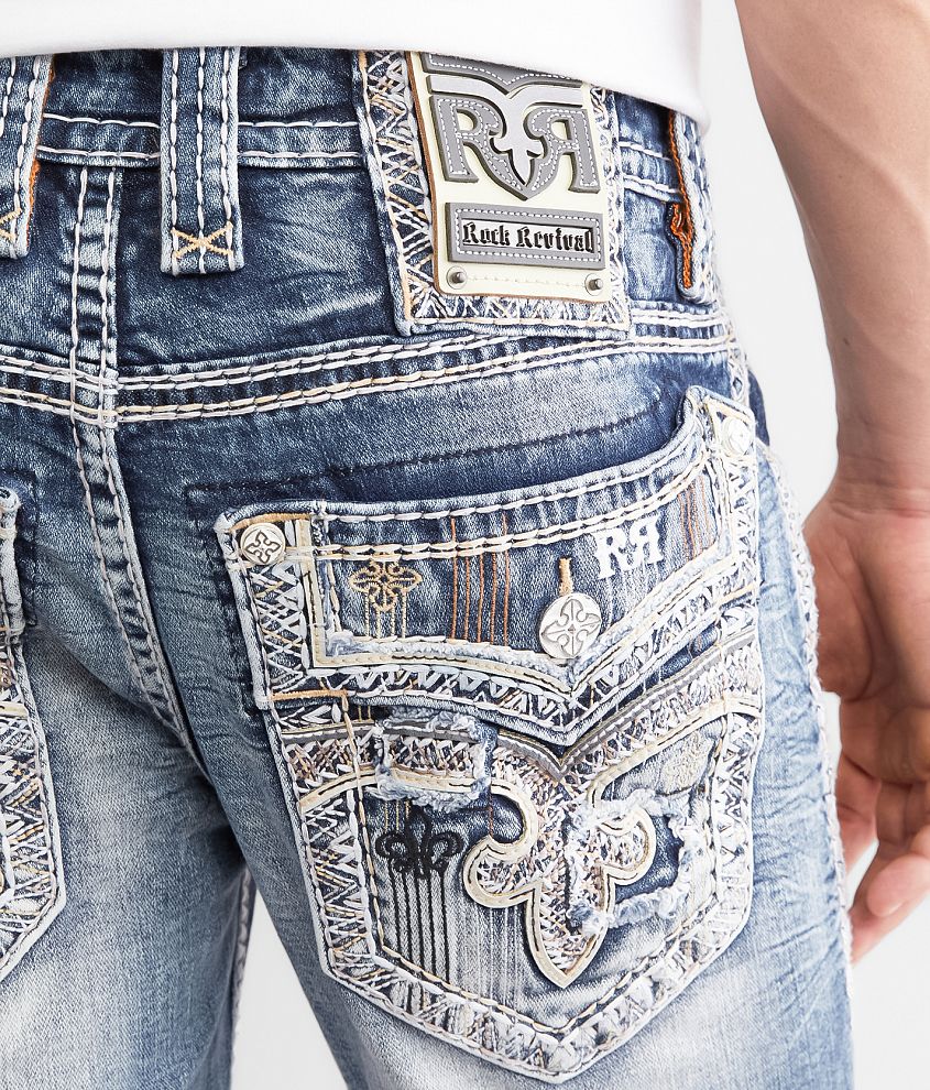 Foliage Slim Straight Stretch Jean