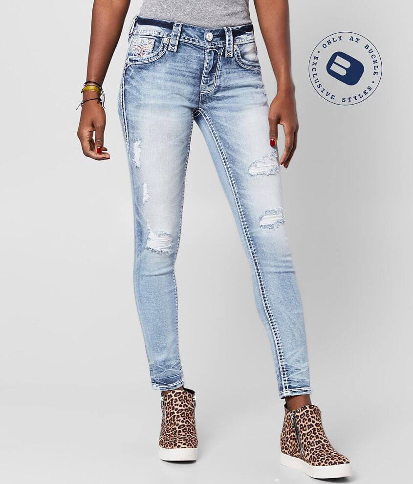 Rock Revival Felda Mid-Rise Ankle Skinny Jean - Women's Jeans in MA201