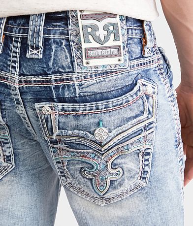 Rock Revival Elijah Slim Straight Stretch Jean BACK_POCKET