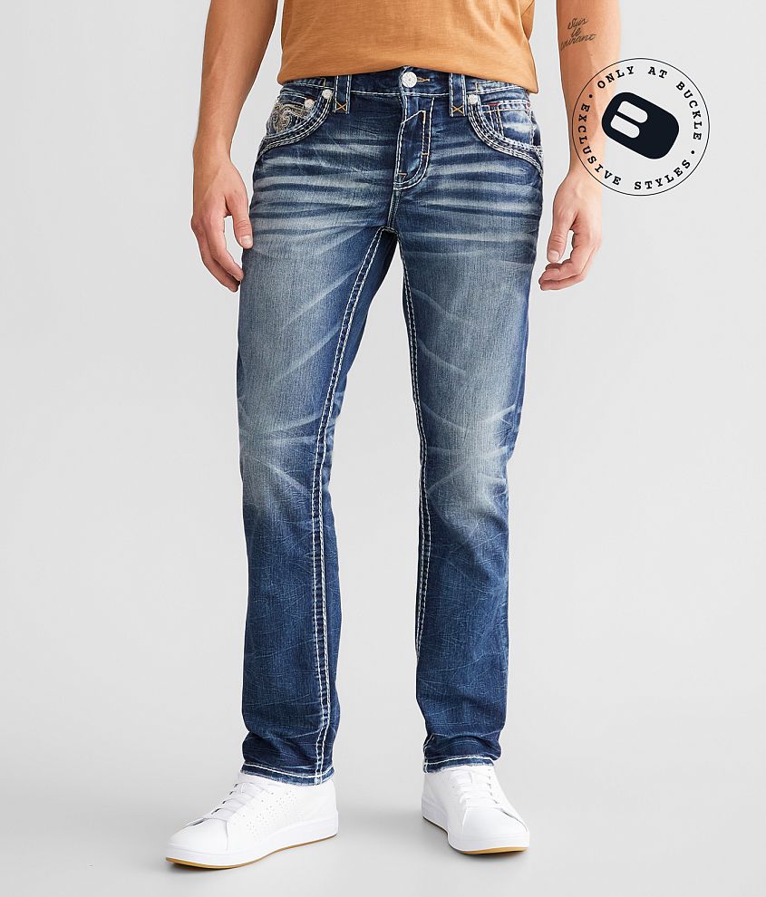 Rock Revival Bradley Slim Straight Stretch Jean - Men's Jeans in ...