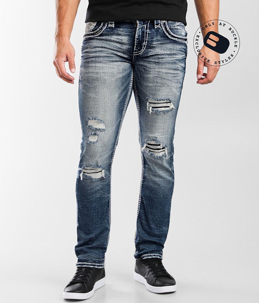 Rock Revival Tamas Slim Straight Stretch Jean front view