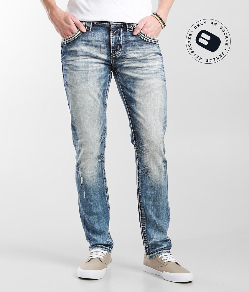 Rock Revival Amoux Slim Taper Stretch Jean front view