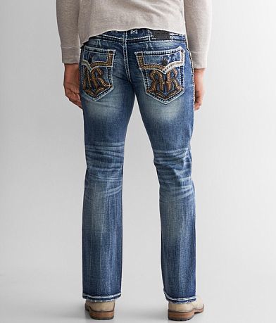 Rock Revival Garlyn Slim Boot Stretch Jean back view
