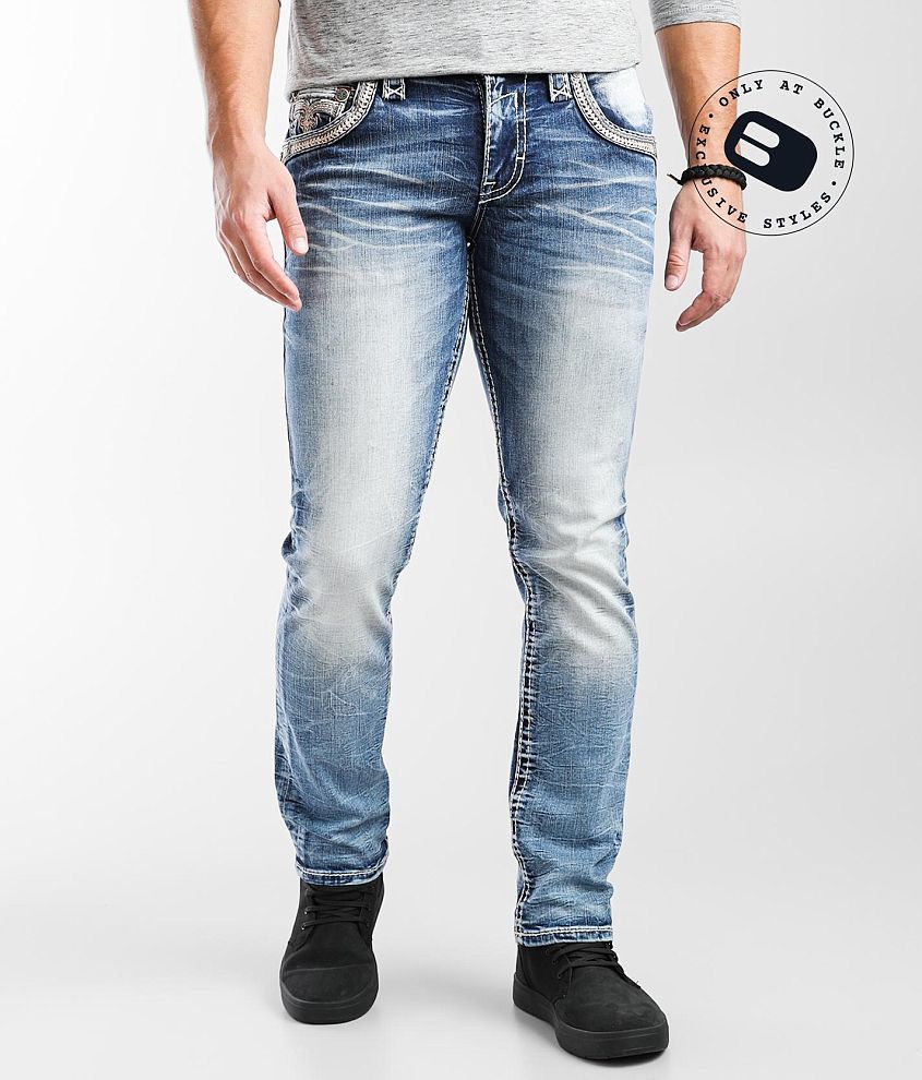 Rock Revival Garrie Slim Boot Stretch Jean - Men's Jeans in Garrie